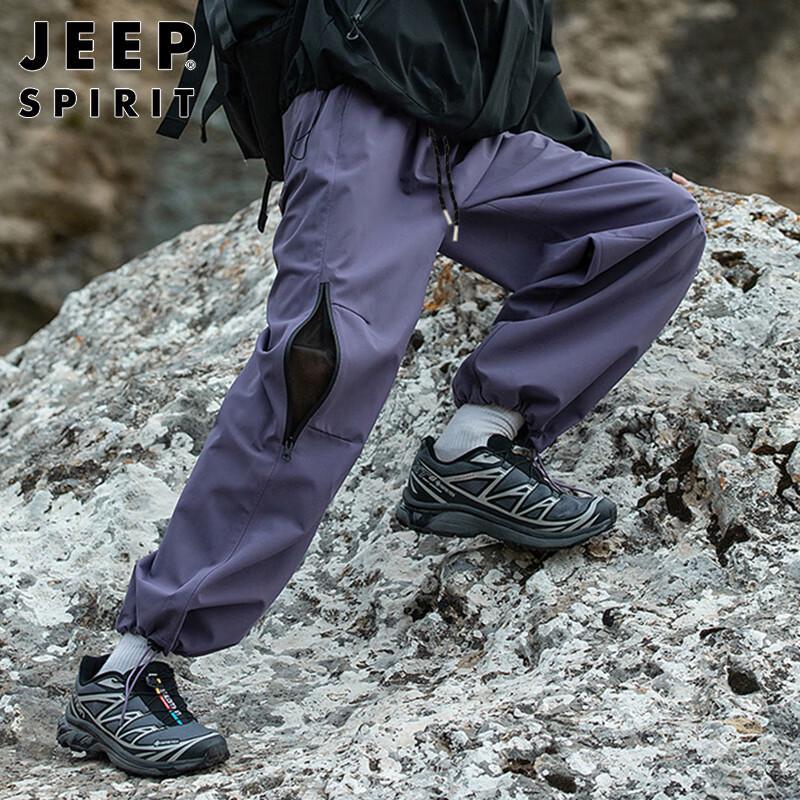 JEEP SPIRIT Men's Cargo Straight-Leg Casual Pants