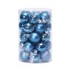 34PCS Christmas Ball Ornament Shatterproof Christmas Ornament Tree Ball 40mm Red