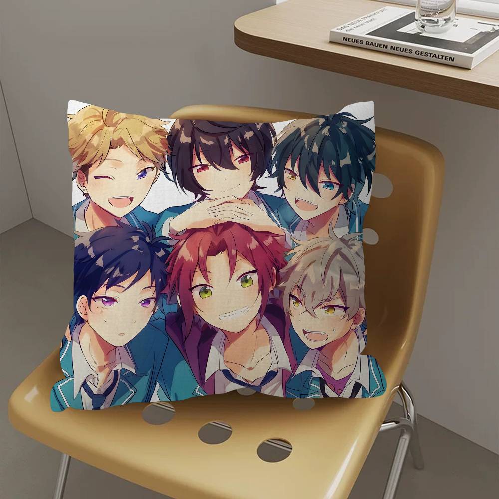 E-Ensemble Stars Japan pillow cover sofa cushion cover home room decoration children gift