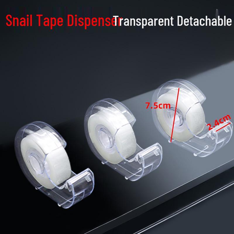 Weighted Non-slip Desktop Tape Dispenser: Large & Small Cutter for 2.4cm Tape