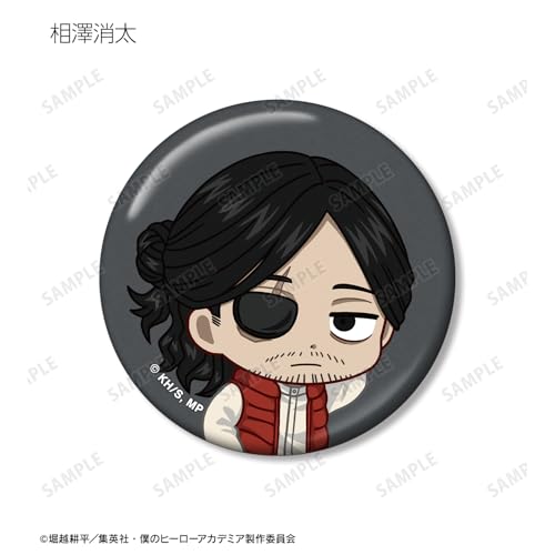 My Hero Academia" Trading Chibi Character Red Casual Clothes Ver. Metallic Can Badge Box of 15