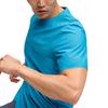 HOKA One One Solid Color Round Neck Short Sleeve T-Shirt Men Tops 1175771-HKB