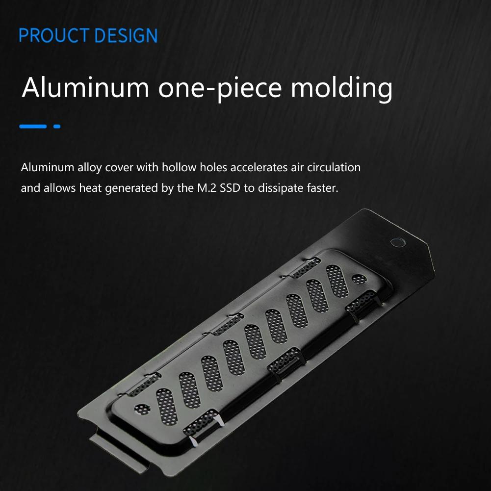 SSD Heatsink SSD Cooler Dust Cover Heat Dissipation Solution Breathable Hole Dustproof Cover for PS5 Slim M.2 SSD Expansion Slot