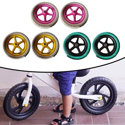 1 Pair Balance Bike Replacement Wheels Riding 27 Cm Nonslip Training Wheels