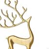 Dekoracja Świąteczna Figurka Renifera Statua Jelenia Prezenty Świąteczne Elegancki Nowoczesny Metal