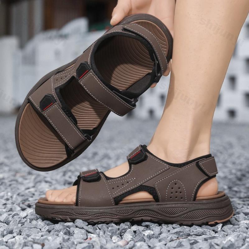 Fashion Mens Sports Sandals 2025 Summer New Casual Sandals Outdoor Beach Sandals Male Open Toed Fashion Lightweight Comfortable Shoes