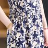Summer Women's Elegant Dresses Plus Size Short Sleeve Casual Long Dress Vintage Clothes