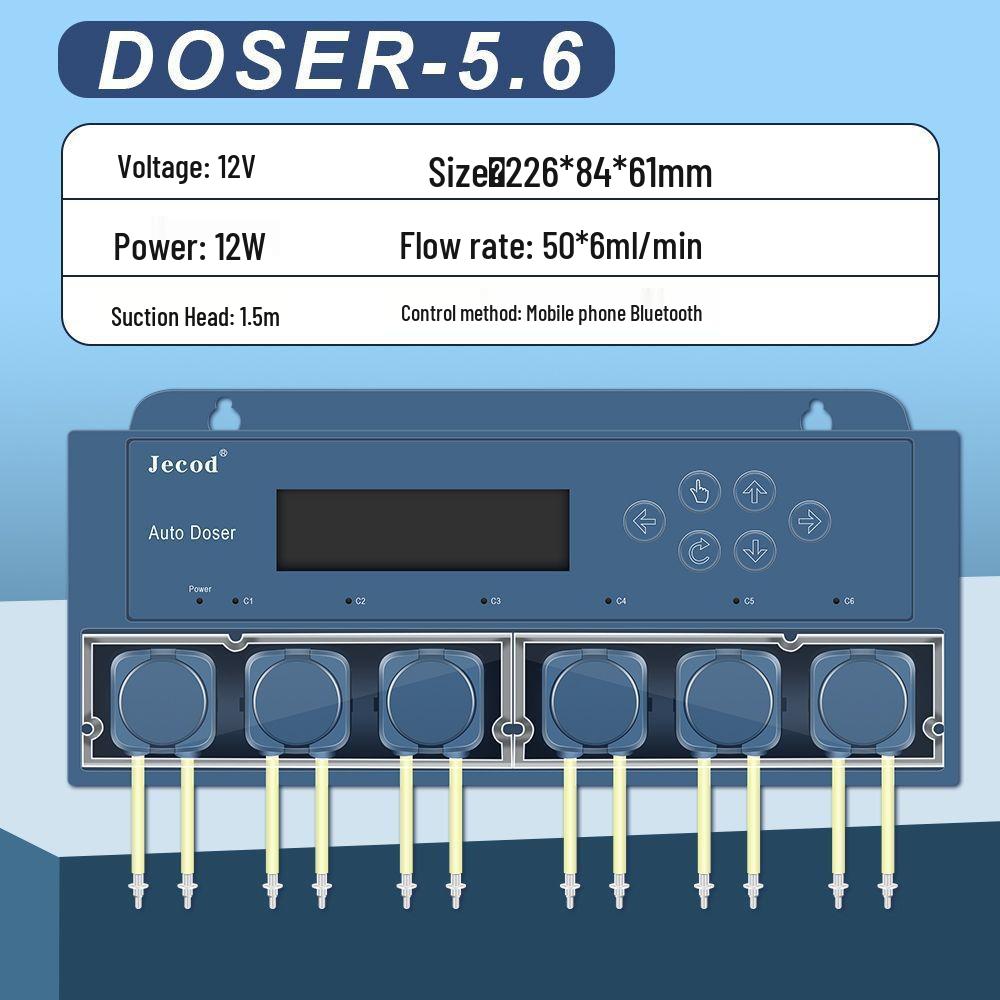 Jebao DP2/3/4 Automatické Dávkovací Čerpadlo pro Mořskou Vodu Rozšíření (DP3S/DP4S)
