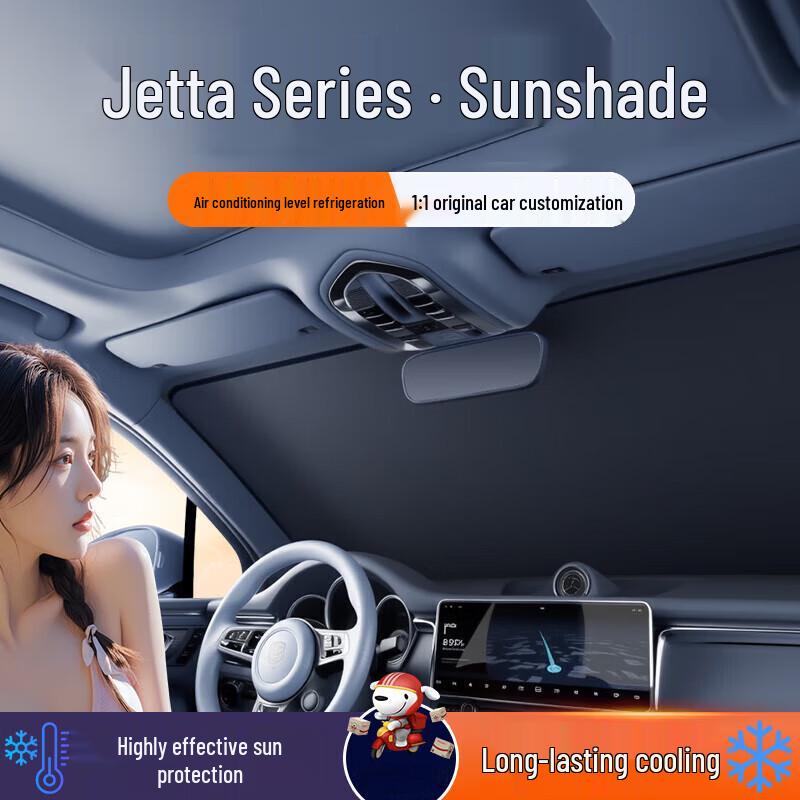 Car Windshield Sunshade: Protects & Moisturizes Interior, Shields Dashboard, Ensures Privacy. Ideal for Summer Use.