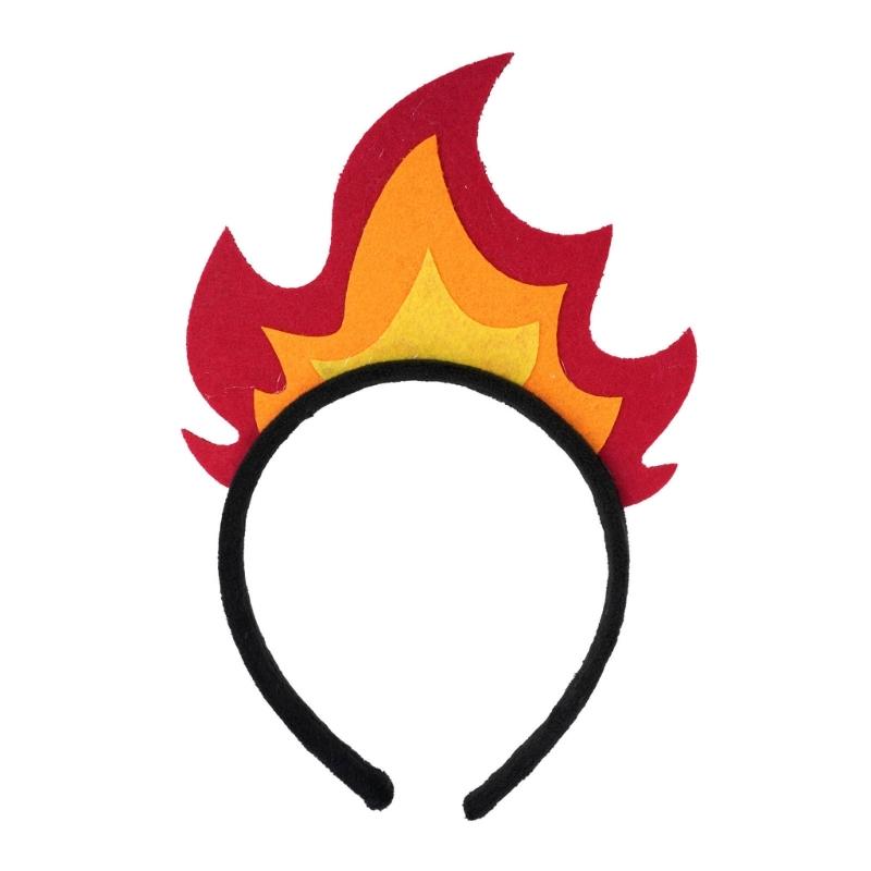 

Стимпанк Ободок для волос с пламенем Готический костюм на Хэллоуин Праздничный головной убор Регулируемые Артистичные Панк Повязки на голову