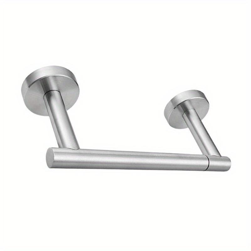 

Держатель рулона из нержавеющей стали с двумя стойками, съемный настенный держатель туалетной бумаги