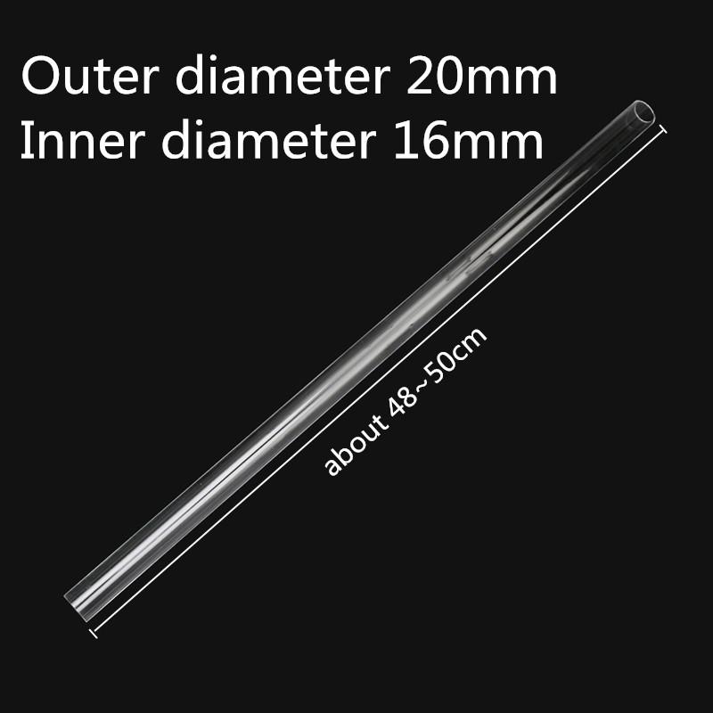 DN20 Acrylic Transparent Aquarium Tube Inner Diameter 20mm Tee Straight Elbow Connector End Cap Aquarium Fish Tank Accessories