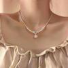 Aquamarine Elegant High-End Sunset Party Necklace for Women (2025 Style)