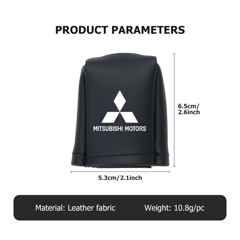 Car Seat Belt Buckle Protective Cover Safety Belt Plug Clip Case For Mitsubishi Outlander Pajero Sport Lancer EX ASX L200