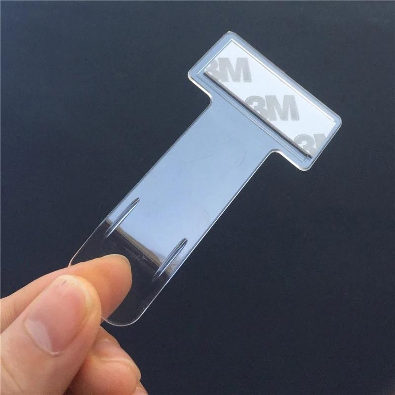 Car Parking Ticket Clip Car Windshield Sticker Fastener Card Bill Holder Car Stop Permit Holder Clip Auto Interior Accessories