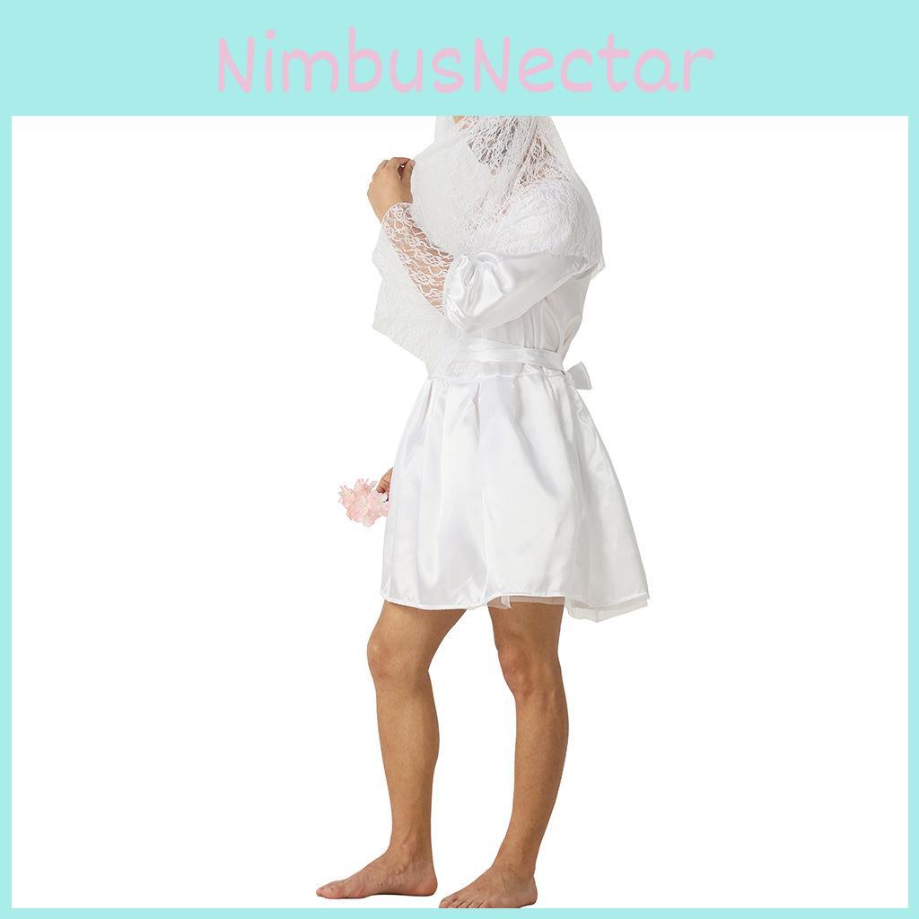 Trendiges Großes Männliches Bräutigam-Outfit Für Cosplay-Events Und Theateraufführungen Aus Polyester