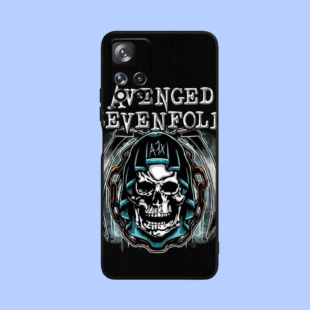 A-Avenged Sevenfold   Phone Case For Samsung Galaxy A13,A21s,A22,A31,A32,A52,A53,A71,A80,A91 Soft Black Cover
