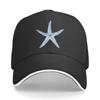 Transparent Glass Starfish Home Decor Hip Hop Hat Fashion Outdoor Sports Sandwich Baseball Cap
