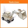 Hydraulikbagger Materialset Für Grundschule Dampf Wissenschaft DIY Großes Kinder Holzbauset