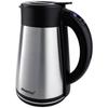 Steba Wk 31 Cordless Thermal Kettle, Silver Indicator Light, Black