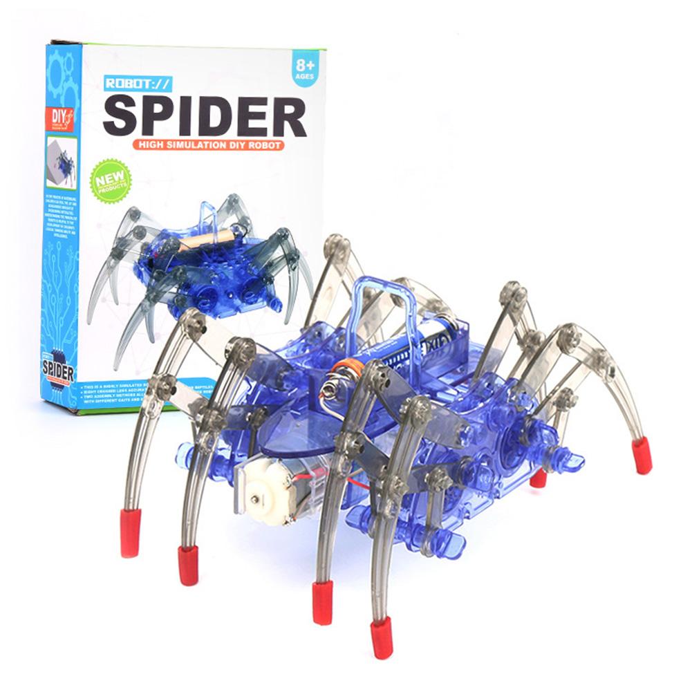 

Spider Robot Childrens Toy Spider Toy That Moves and Crawls Electronic To Build Yourself Spider Robot Gift for Boys and Girls
