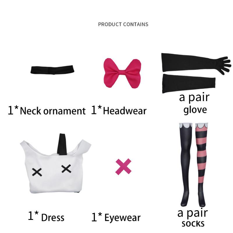 

Косплей Вагги Костюм для отеля Платье для женщин Периферийный Хэллоуин Аниме L