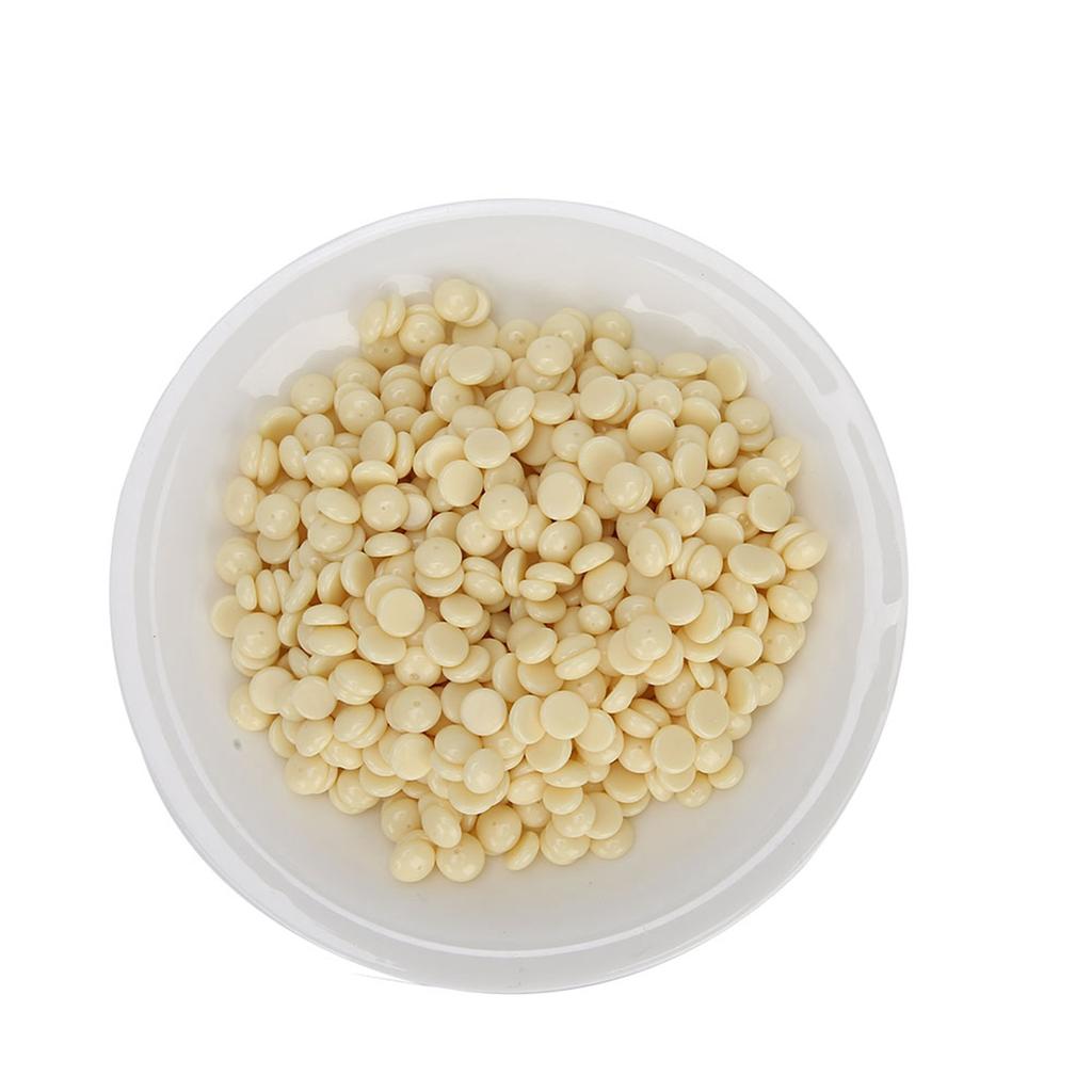 500g Hair Removal Wax Bean Body Hair Removal Wax Bean for Face Leg ArmpitMilk White