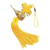 Copper Gourd and Chinese Knot Tassels Pendant Charm For Home Car Decors Amulet With Auspiciously Fengshuis Symbolism