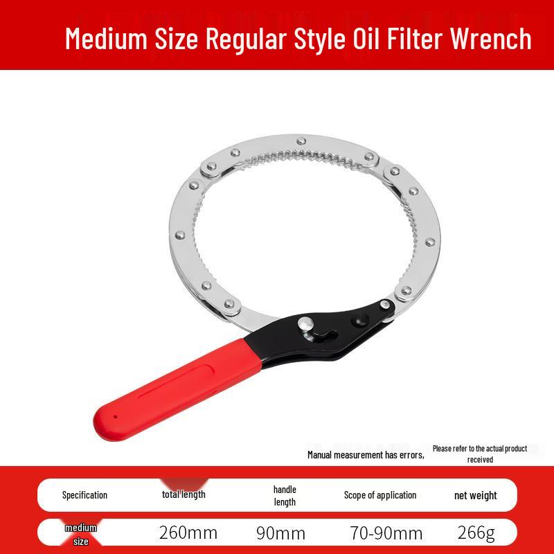 Uniwersalny klucz do filtrów oleju typu szczękowego do wykręcania i demontażu