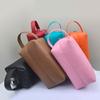 PU Leather Make Up Toiletry Bag Waterproof Large Capacity Cosmetic Organizer Bag Travel Makeup Pouch with Handle for Women