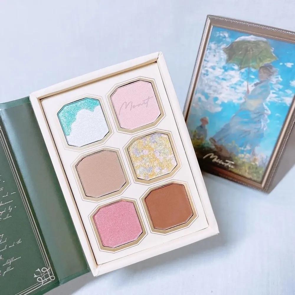 

MILLEFEE 6-Color Retro Eyeshadow Palette 6