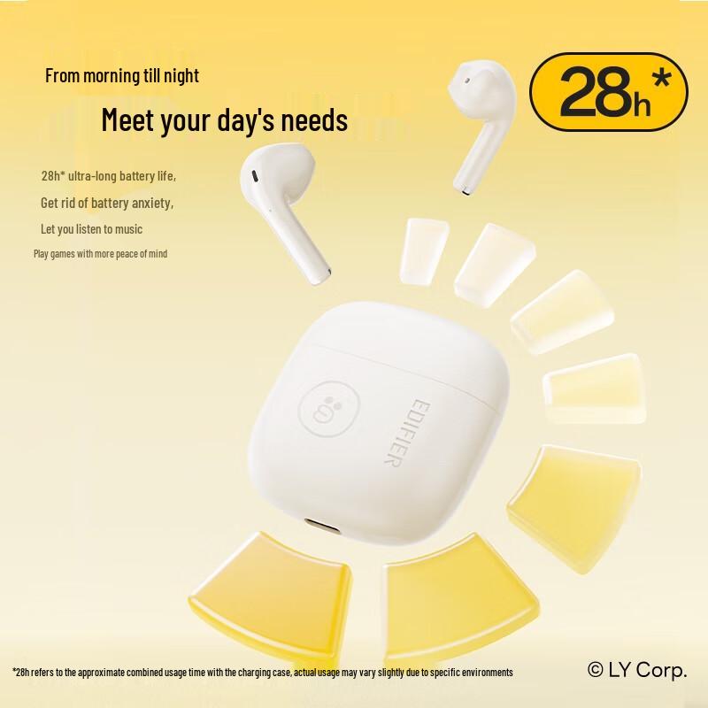 EDIFIER Line Friends Sally Zero Air Słuchawki TWS Zestaw Prezentowy