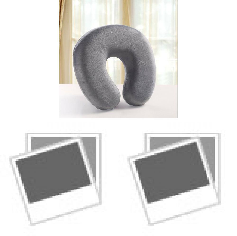 Luxurious Memory Foam U-shaped Travel Pillow With Plush Crystal Velvet Cover
