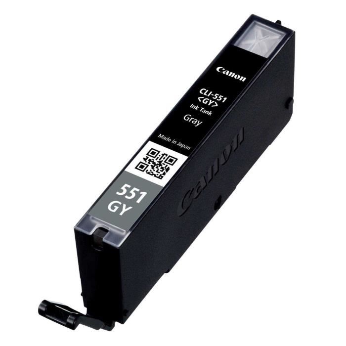 CANON CLI-551GY Gray Ink Cartridge