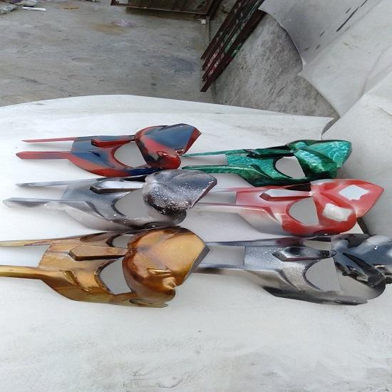 Набір з шести(6) Маска MF DOOM GLADIATOR, Mad Villain Steel Face Armor, середньовічна ручна кована Doom, маска Daniel Dumile, найкращий подарунок на Хелловін