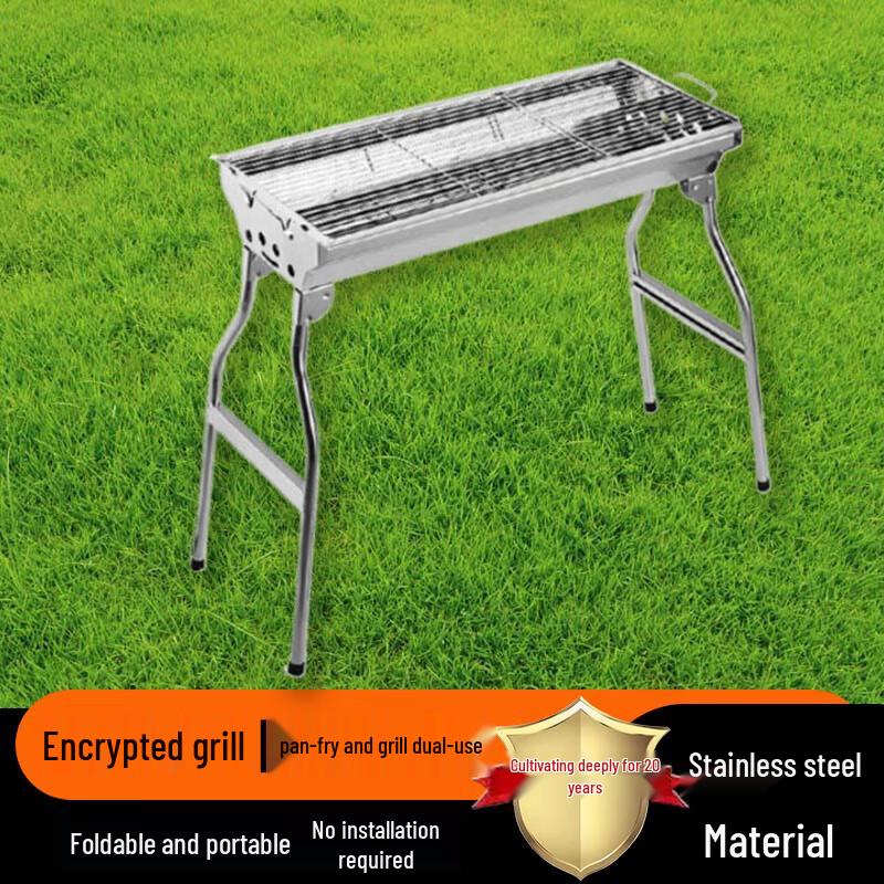 Beifu Extra Large Folding BBQ Grill Set