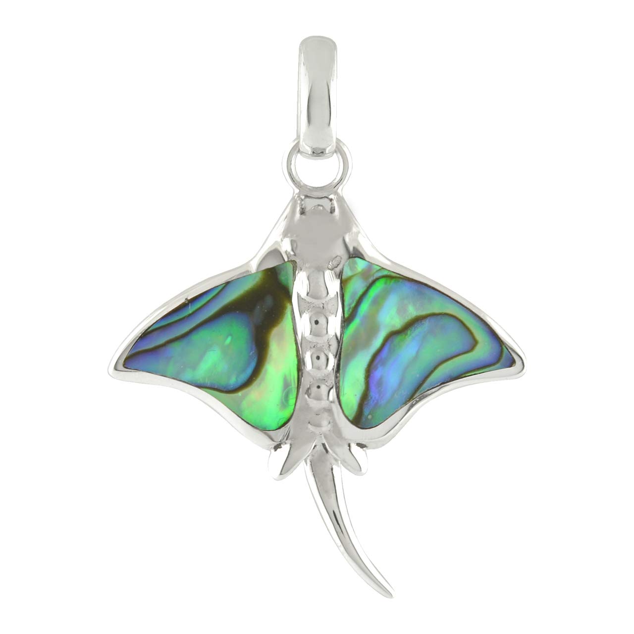 

Avalon Shell Manta Ray Silver [Starborn] Pendant/Sterling (Silver925)