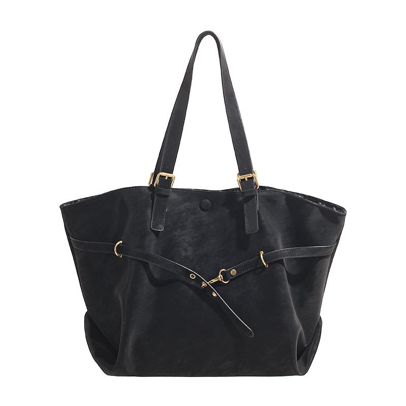 Large-capacity Retro Bag, Women's Tote Bag Single-shoulder Bag High-end Commuting Underarm Bag