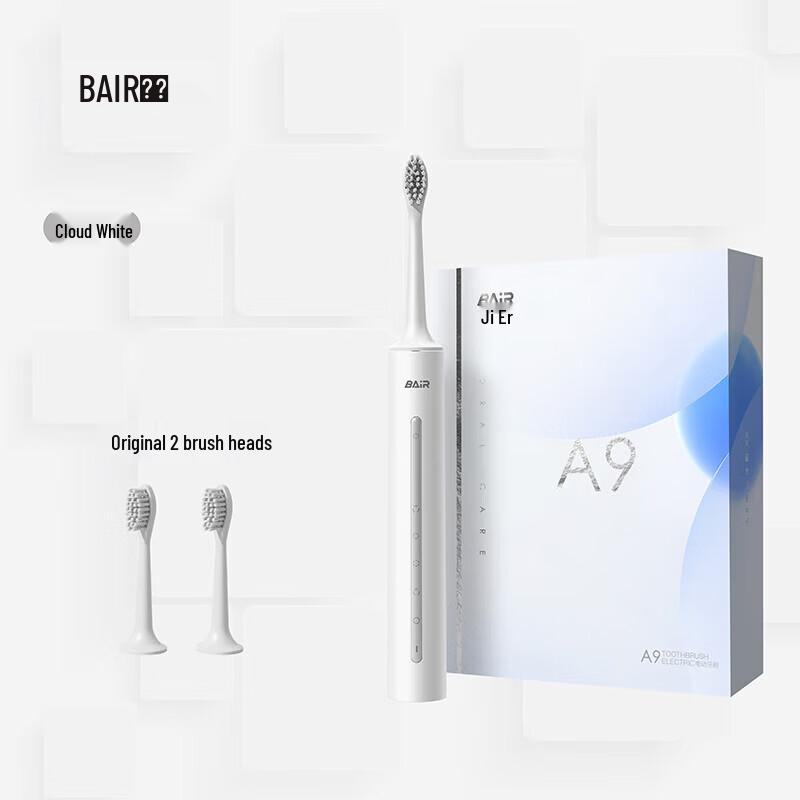 

BAIR A9 Sonic Electric Toothbrush CN plug (adapter included)