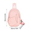 Chest Bag Shoulder Bag Women Sling Crossbody Bag Messenger Half Moon Waist Pack Bag Unisex