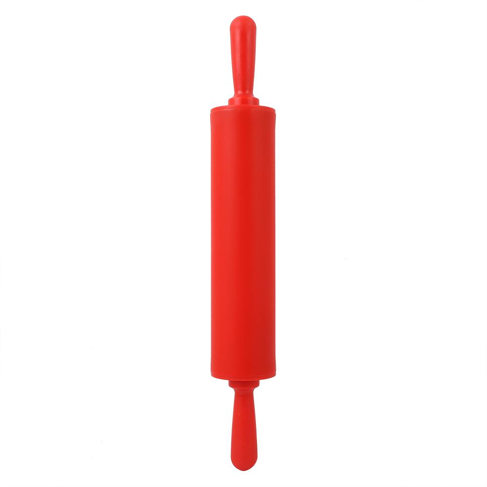 Colorful Silicone Rolling Pin Restaurant Homemade Bread Cookie Dough Rolling Tool