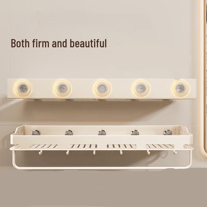 Multi-functional Suction Cup Kitchen Storage Shelf