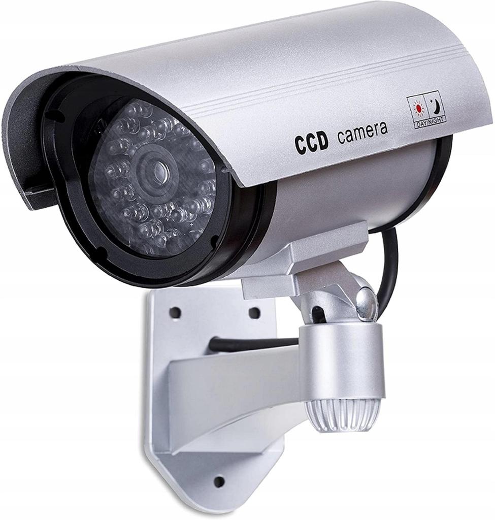 Kamera atrapa ir led kamery zewnętrzna z diodą wodoodporna do firmy domu