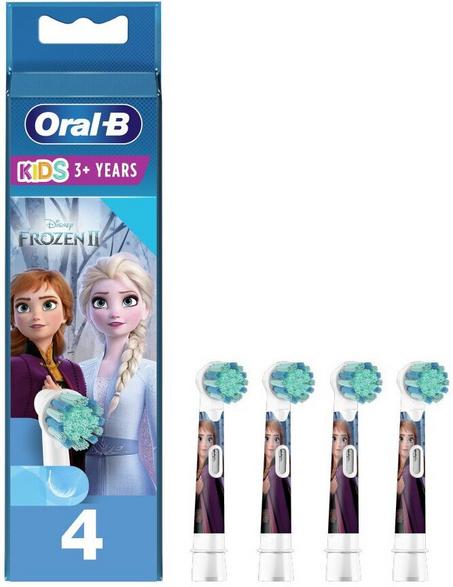 Replacement toothbrush head for oral-b eb10s-4 frozen