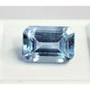 Aquamarine Sky Blue Natural 8-10 Ct Emerald Cut Fabulous Certified Gemstone