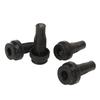4PCS Ignition Wire Sheath Kit Coil Wire Spark Plug Boot Replacement for Peugeot 206 206CC 207 307 308 408