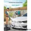 High-Pressure Car Wash Gun with Hose, Anti-Freeze Connector, Storage Rack, and Reel for Garden and Household Use
