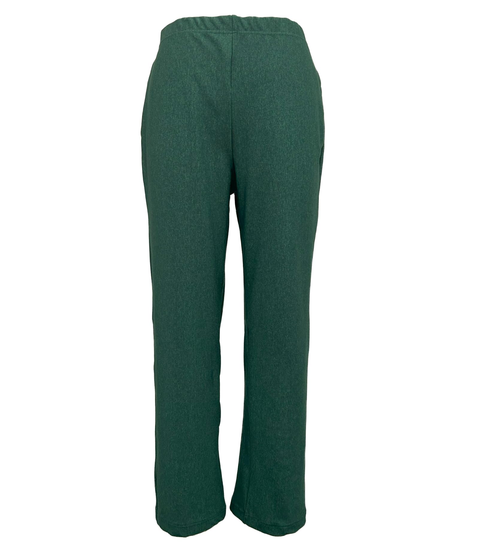 

EgneL Made in Pants with Heathered Warm Straight [egneL] Japan, High-Tension Fleece-Lined Pattern, Pull-On Pants, Stretch, Women s (017-GR-LL-70) зелёный