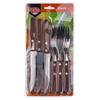 CUTLERY SET STEAK PIZZA CUTLERY 12 pcs HAPPY GREEN
