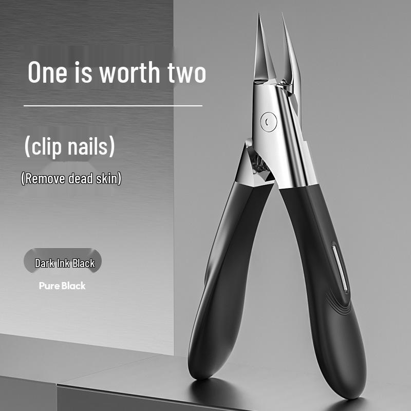 Multi-Functional Angled Stainless Steel Ingrown Nail Pliers for Thick Toenails